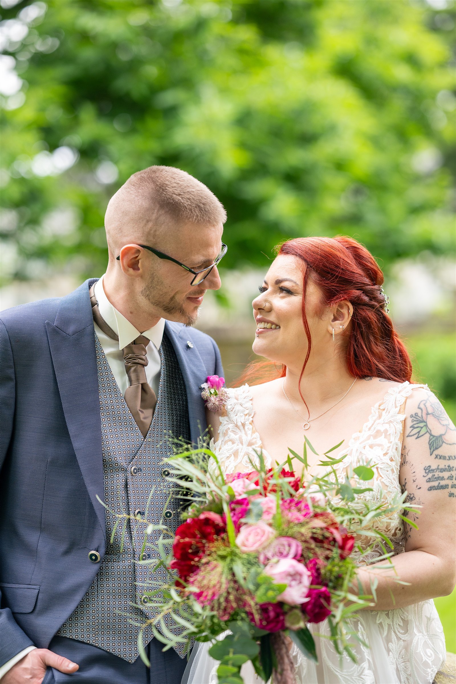 Nina und Torsten bei ihrem Paarshooting