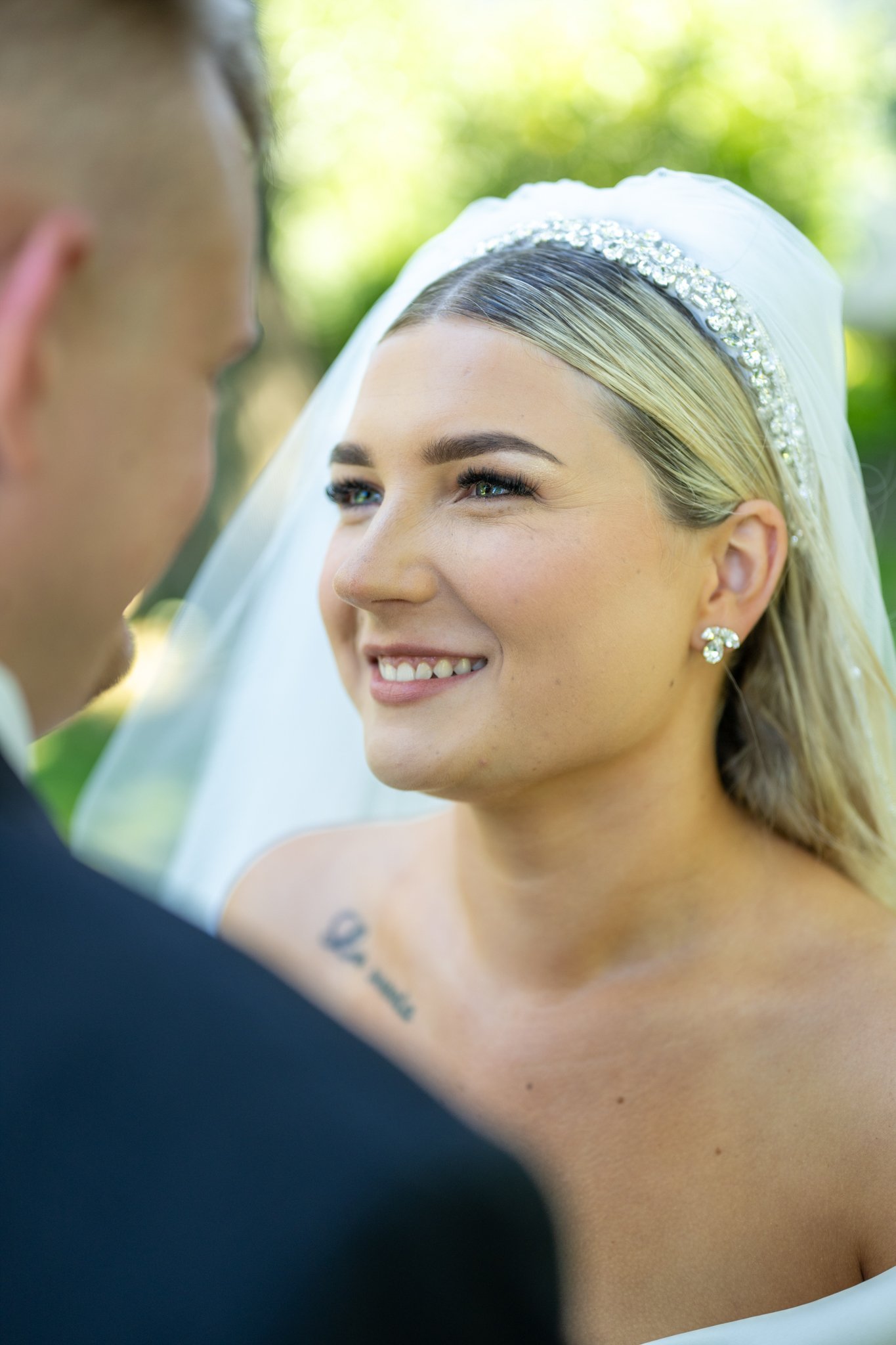 Einzelporträt aus der Hochzeit von Samanta und Daniel